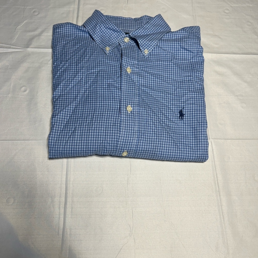 Ralph‎ Lauren Blue Label Men's Blue Check Shirt